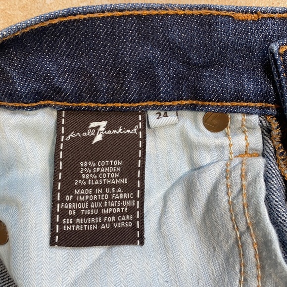 7 for All Mankind boot cut jeans  24 - Picture 5 of 5